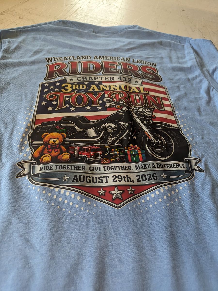 Motorcycle run shirts — Event T-shirt
