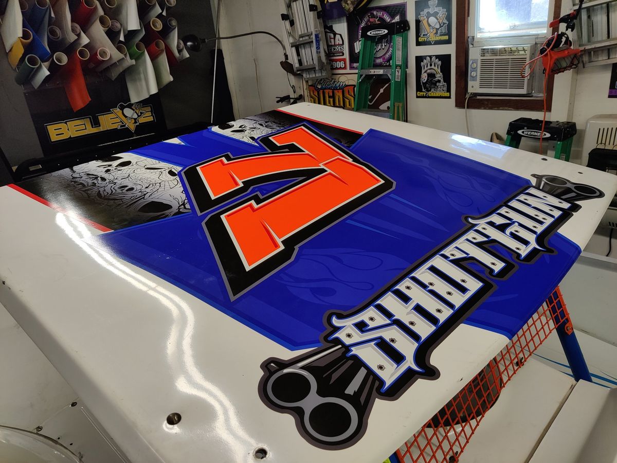 Modified wrap — Roof panel detail