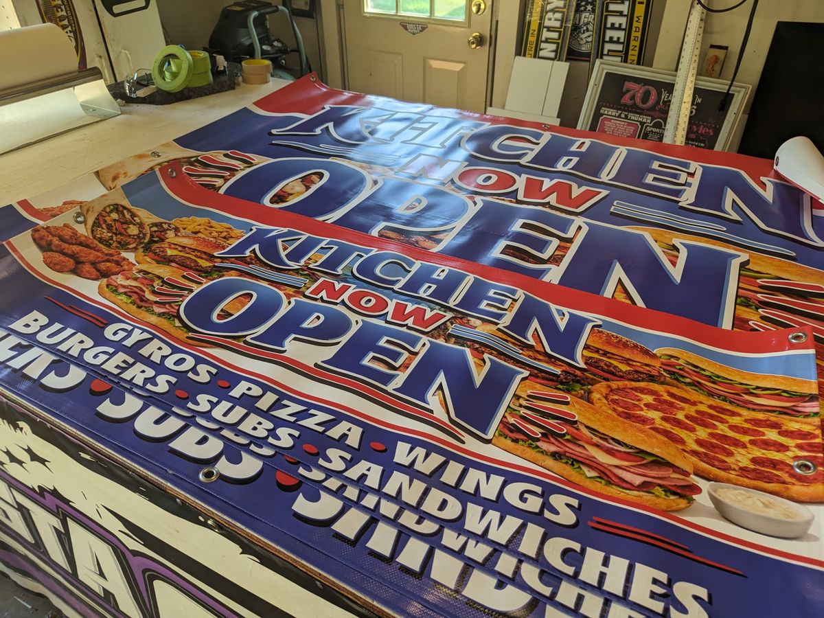 Restaurant banner — Restaurant banners